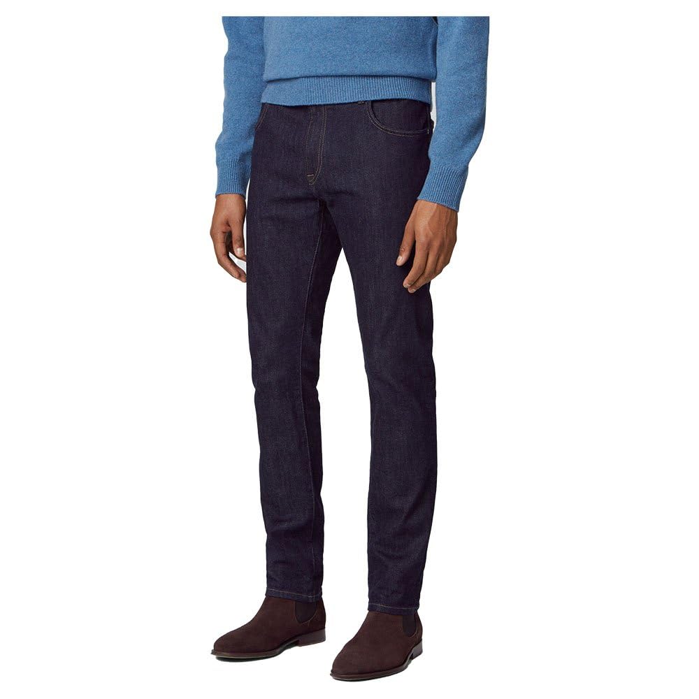 Hackett London Herren Rinse Wash Denim Jeans 28W / 28L Blue (Denim Blue), 28W / 28L Blue (Denim Blue
