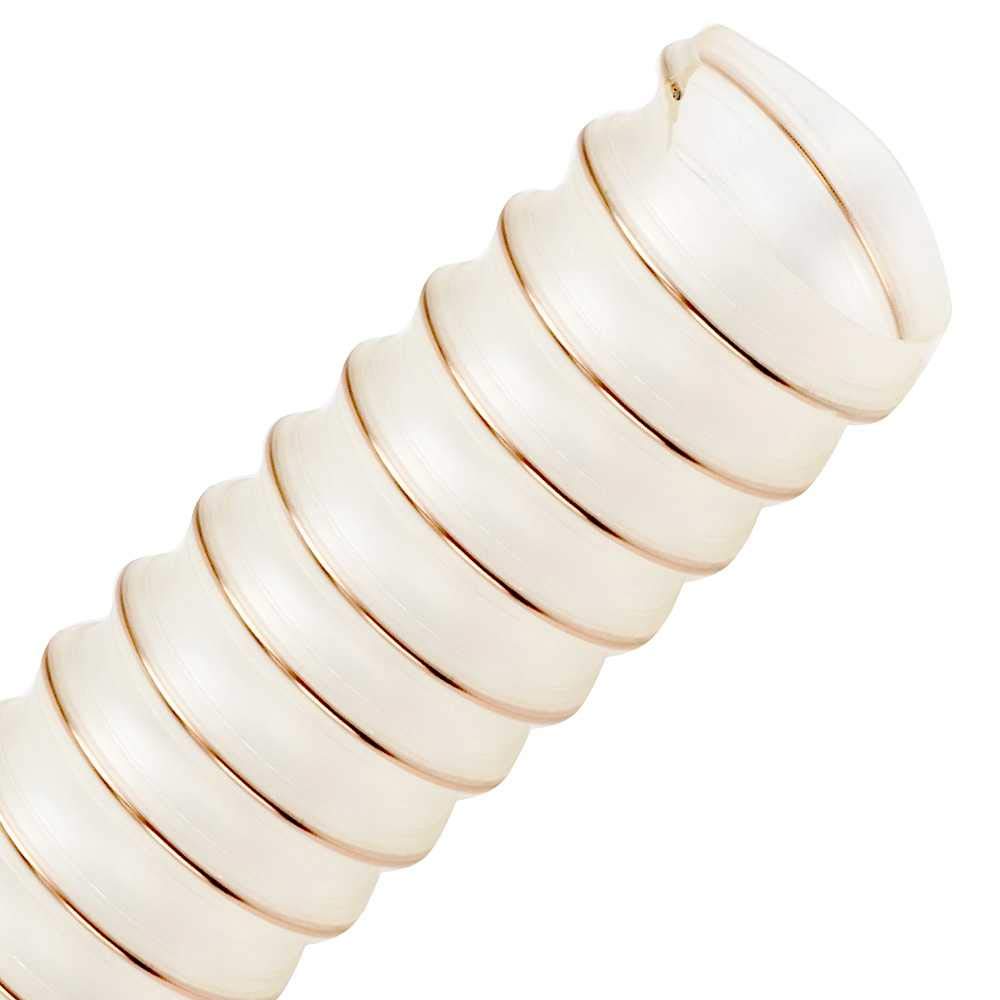 PURTON-L 38mm (1 1/2 Zoll), Meterware - Leichter Absaugschlauch für Absauganlage 0,6mm antistatisch