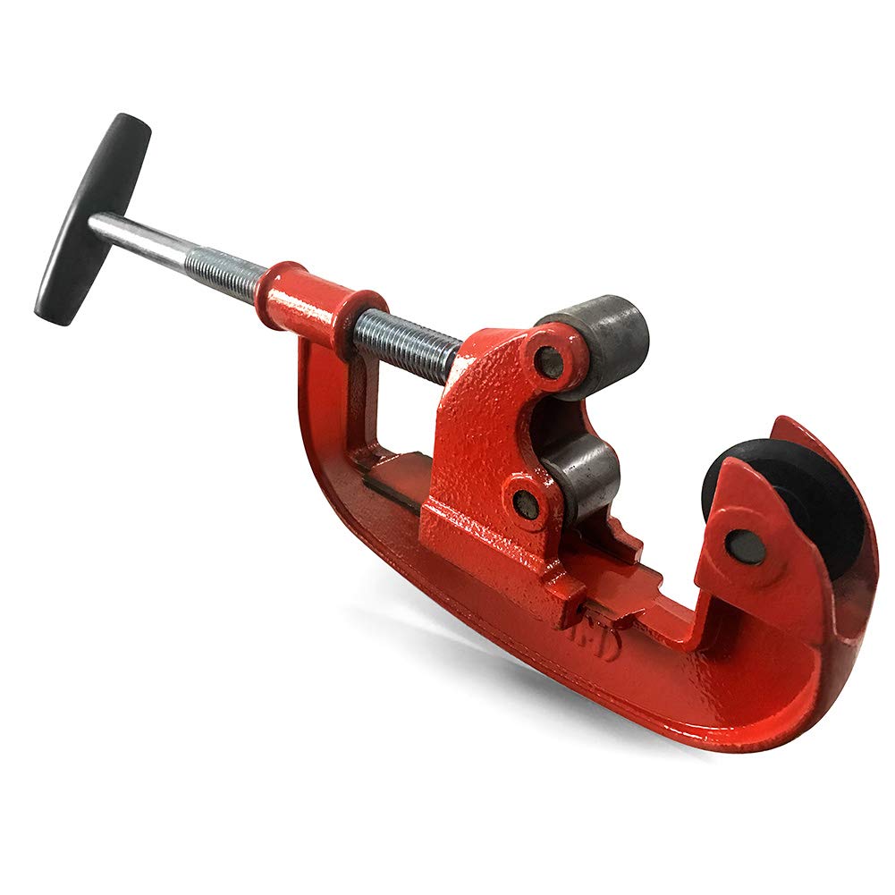 QWORK Robuster Rohrschneider, 1-inch (25 mm) bis 3-inch (80 mm) Leitungsschneider für Schneiden von