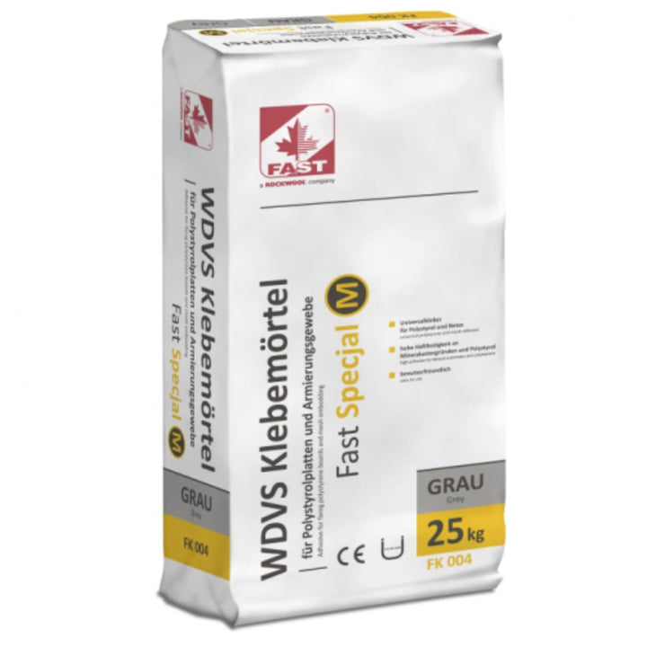 25kg FAST SPECJAL M WDVS Klebemörtel für Polystyrolplatten und Armierungsgewebe