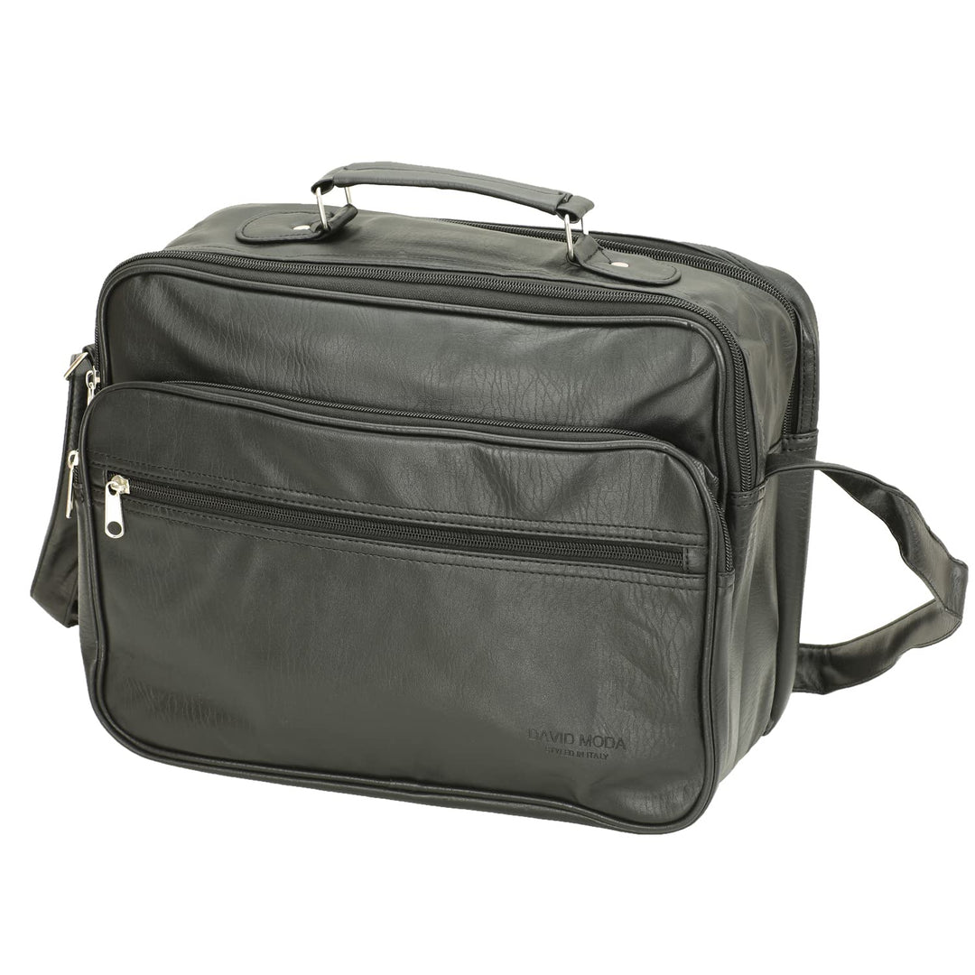 Echt Leder Herren Arbeitstasche Umhängetasche Herrentasche Schultertasche Messenger Flugbegleiter in