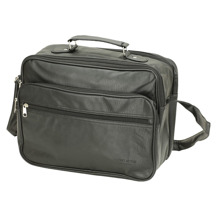 Echt Leder Herren Arbeitstasche Umhängetasche Herrentasche Schultertasche Messenger Flugbegleiter in