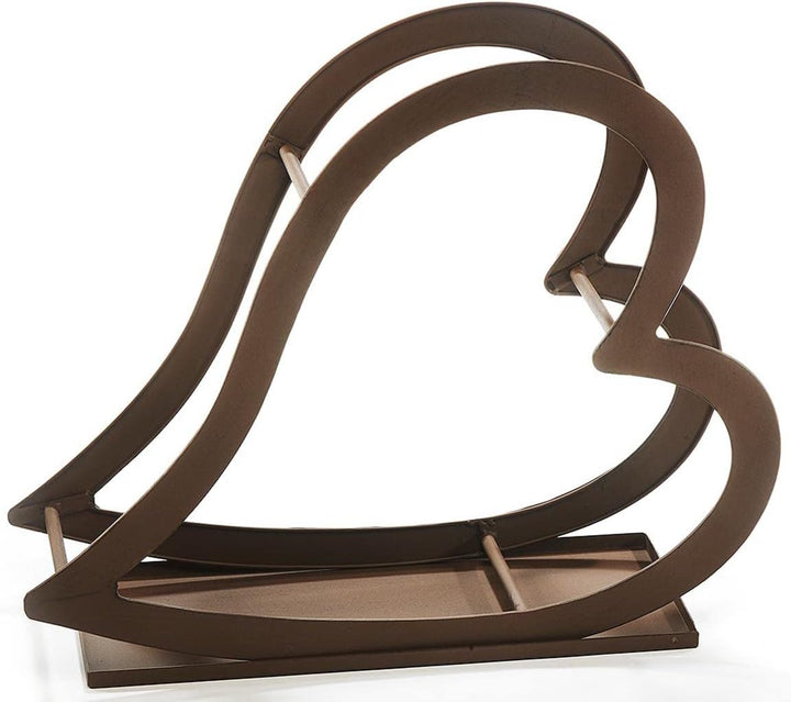 Kobolo Kaminholzregal Metallregal - Rusty - Metall - braun - 68x24x55cm