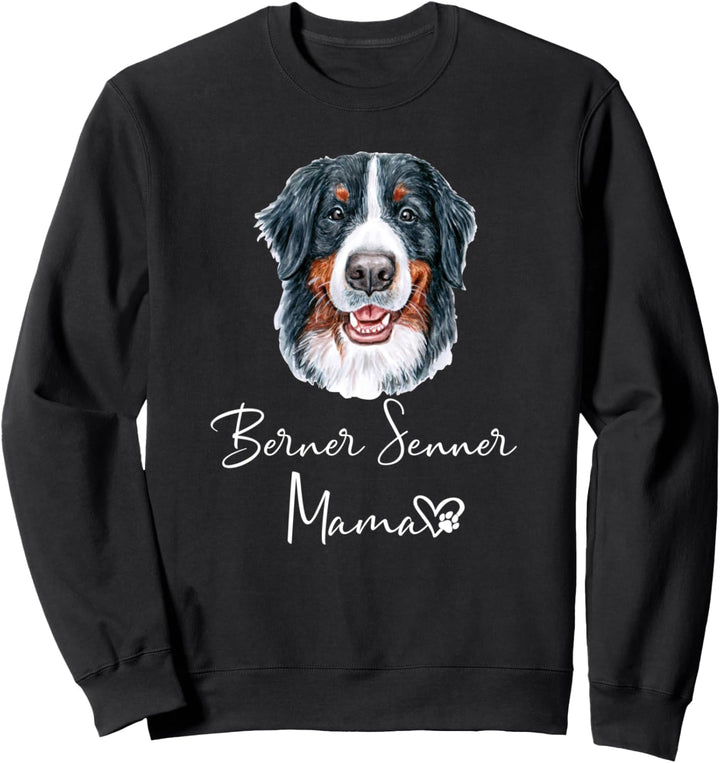 BERNER SENNENHUND Mama BERNER SENNER Hund Frauchen Sweatshirt