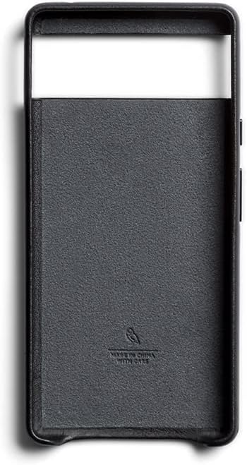 Bellroy Lederhülle für Pixel 6 – (Schlanke Handyhülle) - Black Schwarz, Schwarz
