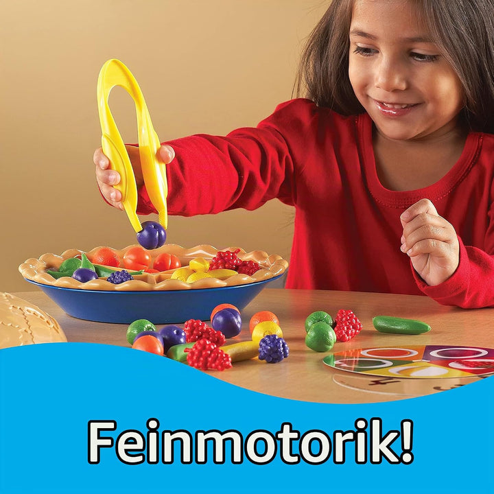 Learning Resources Super Sortierkuchen, ab 3 Jahren, Farben und Zählen, frühe Rechenfertigkeiten und