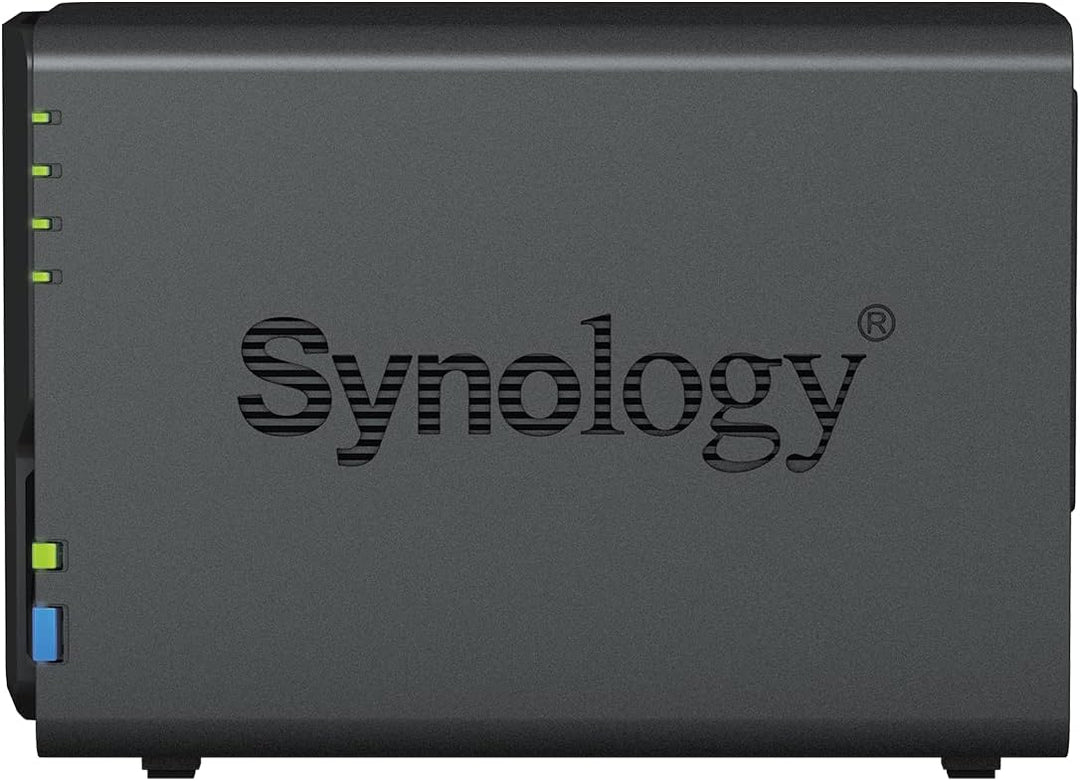 Synology DS223 2-Bay Diskstation NAS (Realtek RTD1619B Quad-Core 2GB Ram 1xRJ-45 1GbE LAN-Port) 20TB