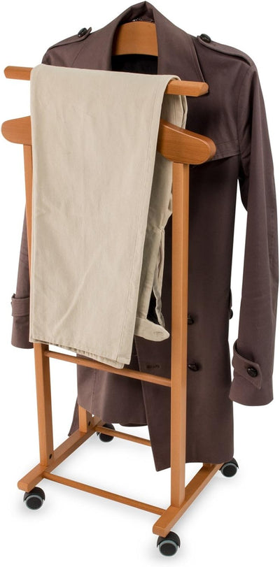 Arredamenti Italia Herrendiener für Schlafzimmer TRENDY, Holz - Farbe: Kirsche holz Ar-It il cuore d