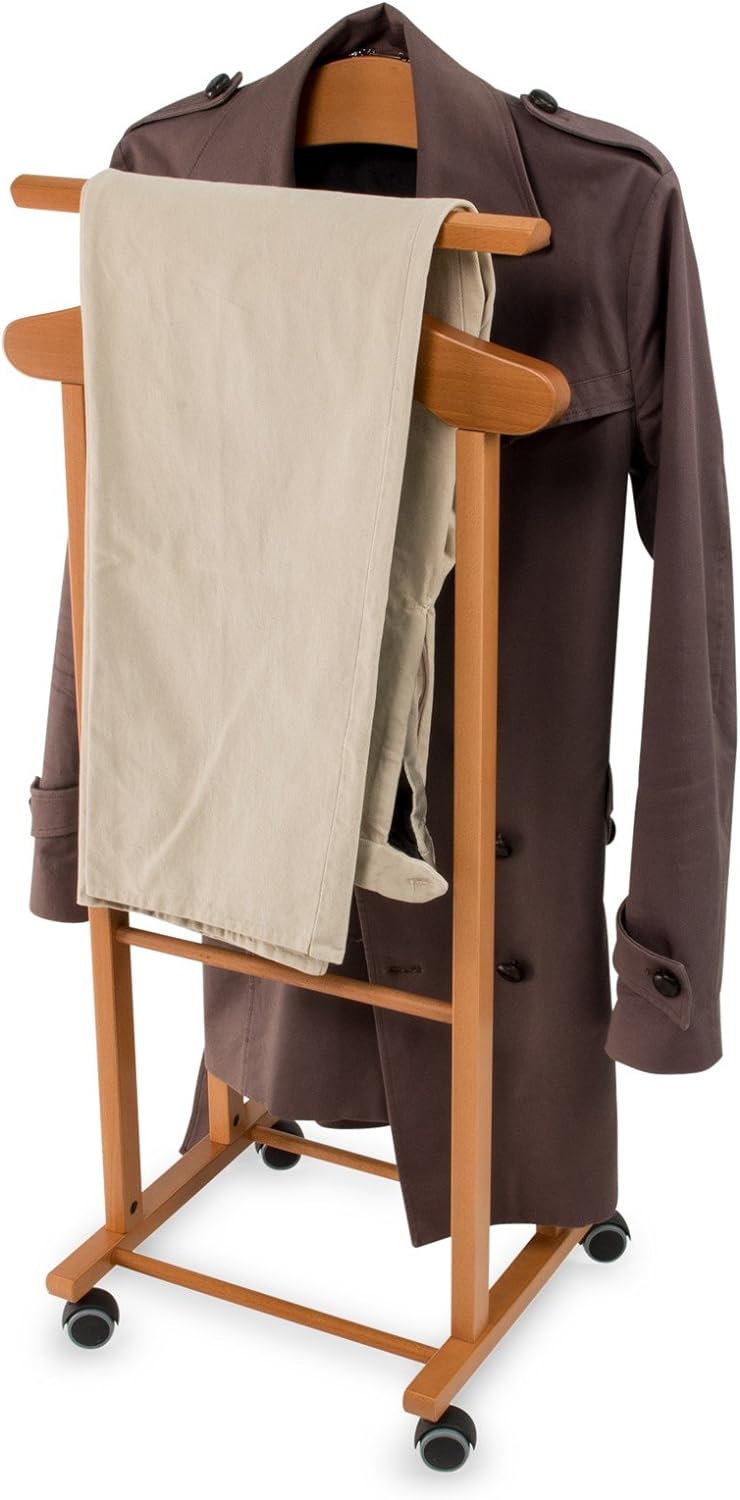 Arredamenti Italia Herrendiener für Schlafzimmer TRENDY, Holz - Farbe: Kirsche holz Ar-It il cuore d