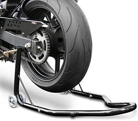 ConStands - Motorrad Montageständer für Aprilia SX 125 Schwarz Hinten Classic Universal