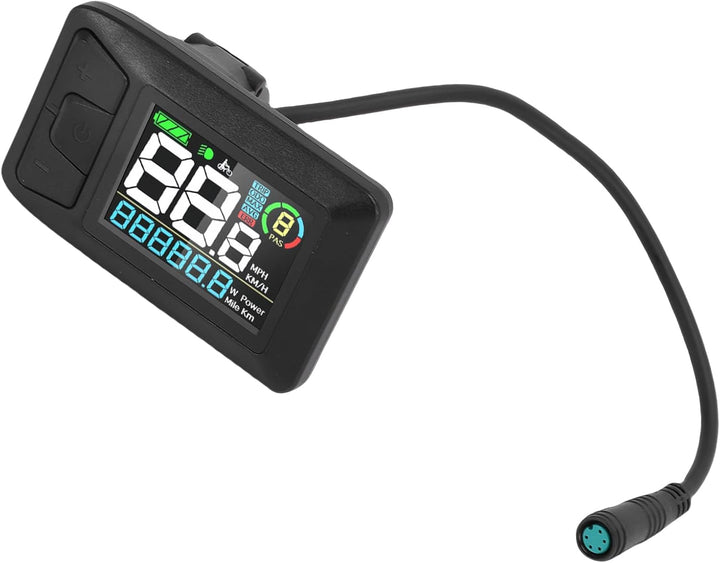 Farb-LCD-Display für BBS01/BBS02B/G340/G320/M300/M400/M620 Mittelmotoren – Wasserdichtes E-Bike-Bedi