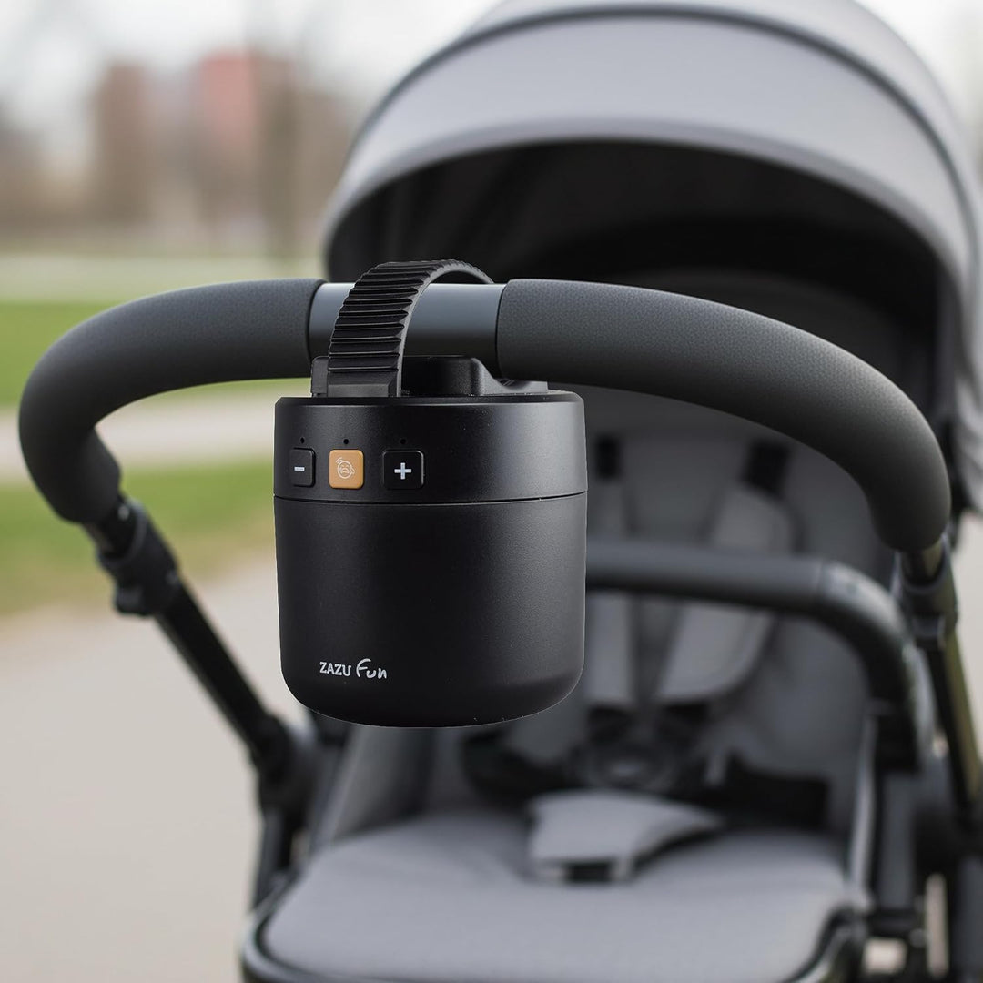 ZAZU ROXY Baby Rocker – Elektrischer Kinderwagen-Schaukler mit Weinen-Sensor, einstellbarer Wipp-Stä
