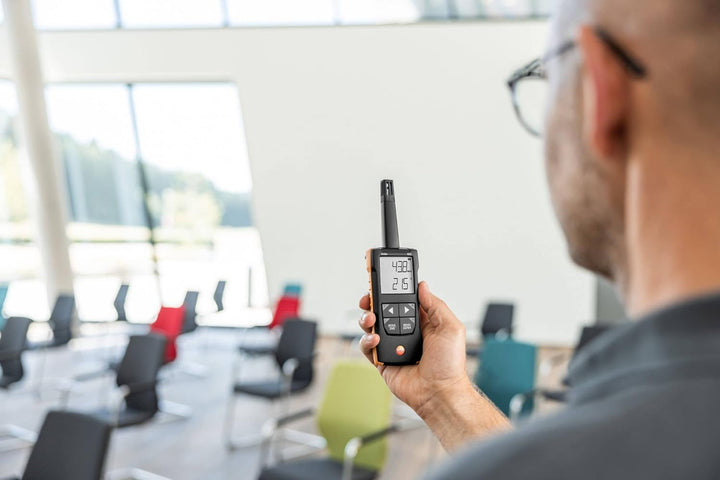 testo - 625 - 0563 1625 - Digitales Thermohygrometer mit App-Anbindung zur Messung von Luftfeuchtigk