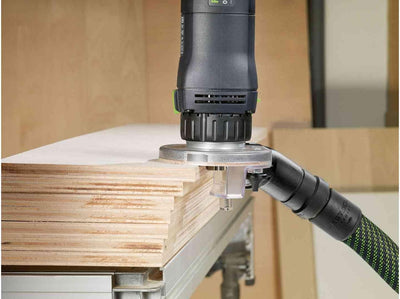 Festool Kantenfräse OFK 500 Q-Plus R3 (mit Abrundfräser, Absaughaube), im Systainer