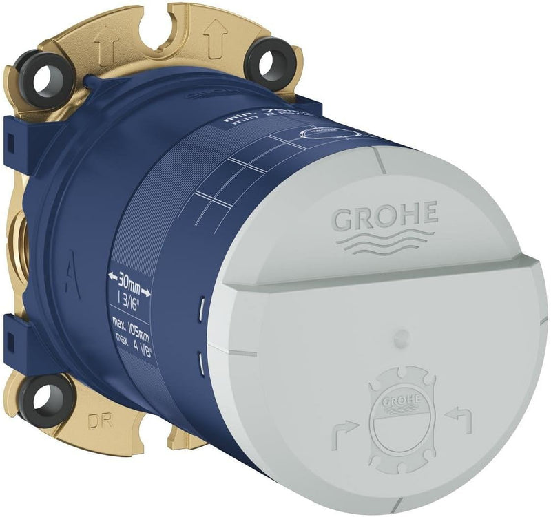 GROHE Rainshower - Universal Unterputz-Einbaukörper (integrierter Spülstopfen, für Kopfbrauseset, st