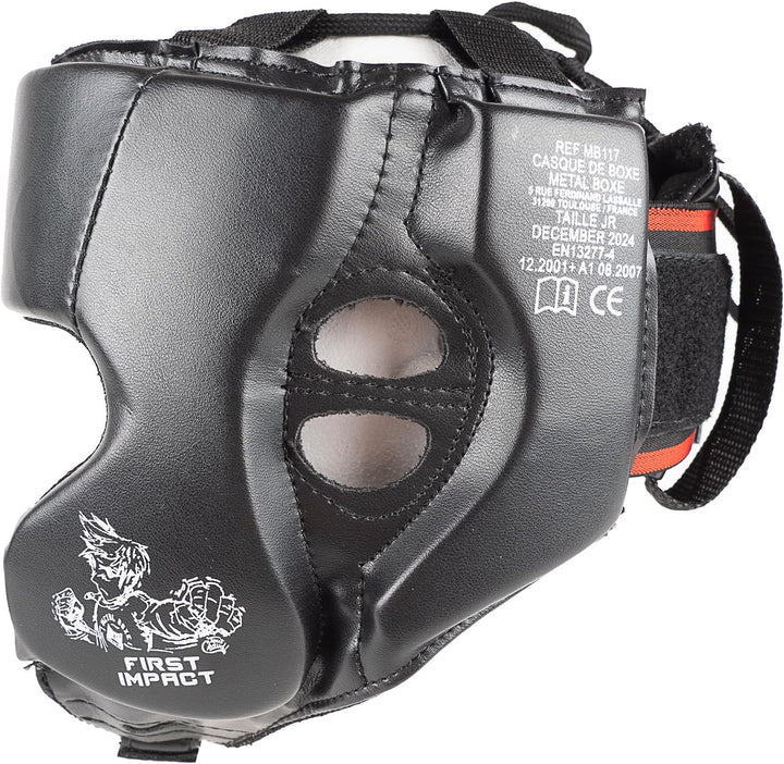 Metal Boxe MB117 Head Guard Schwarz Einheitsgrösse, Schwarz Einheitsgrösse