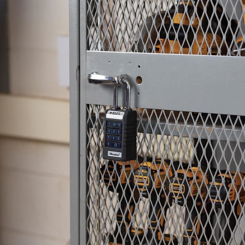 Master Lock 6400EURLJENT Bluetooth Vorhängeschloss für Unternehmen und Industrie [Bluetooth kompatib