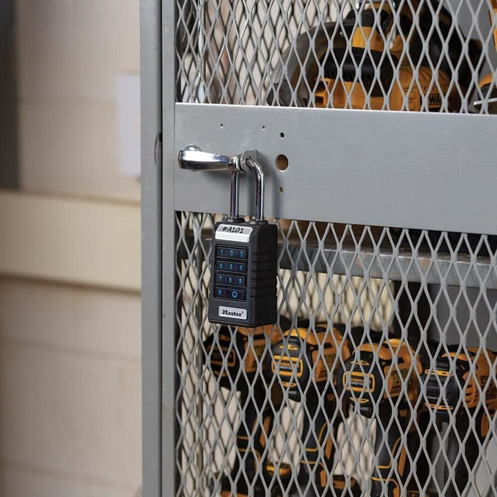 Master Lock 6400EURLJENT Bluetooth Vorhängeschloss für Unternehmen und Industrie [Bluetooth kompatib