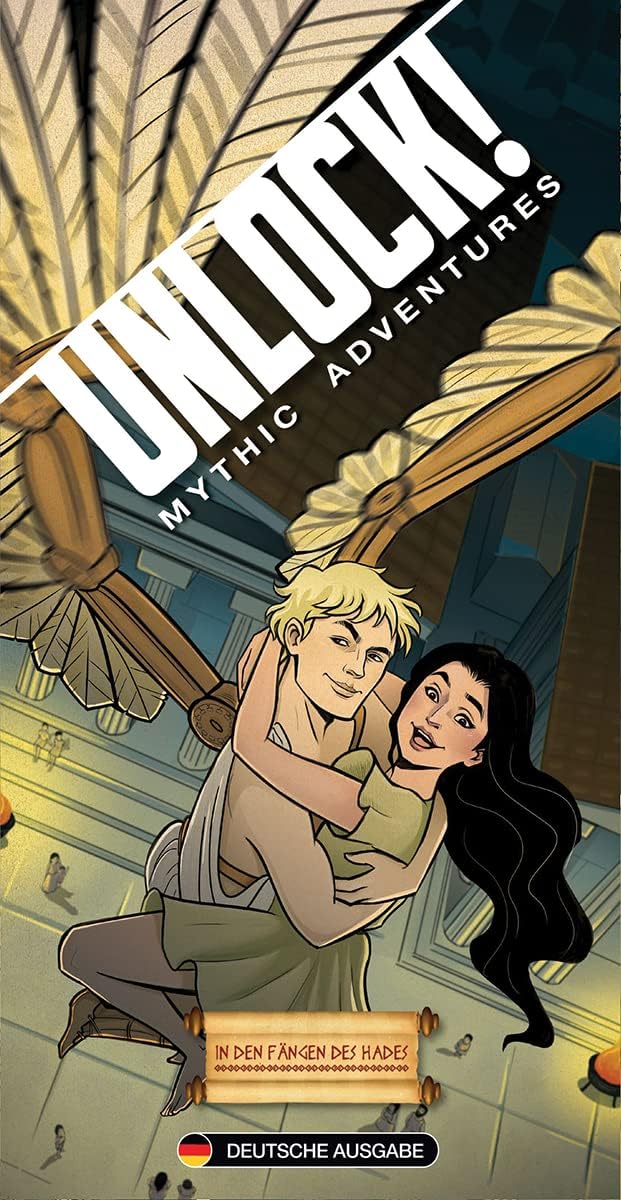 Asmodee, Unlock! – In den Fängen des Hades, Familienspiel, Rätselspiel, 1-6 Spieler, Ab 10+ Jahren,