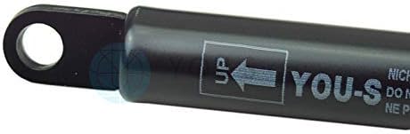 YOU.S 3221531R1 Gasfeder für Tür/Heckscheibe Länge: 500 mm Kraft: 165 N (2 Stück)