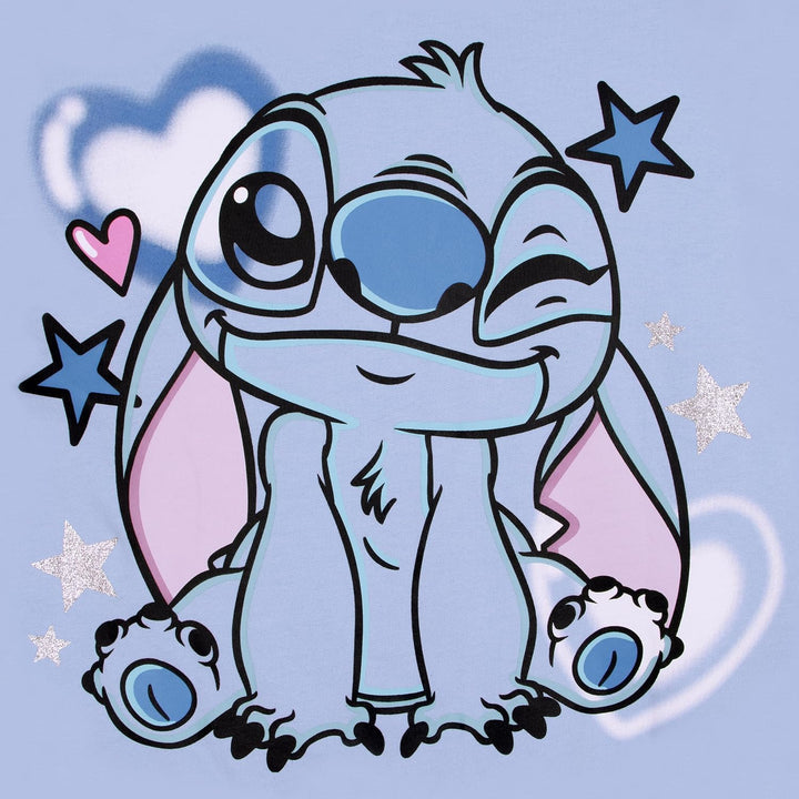 Disney Mädchen Lilo &amp; Stitch Glitzer Kapuzenpullover 140, 140