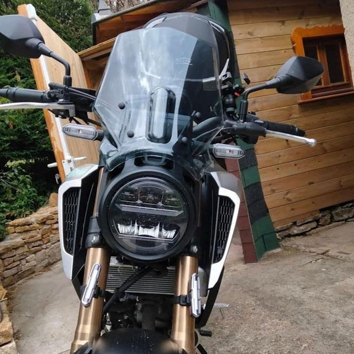 Midimttop für Ho-n-da CB125R CB300R CB 125R CB 300R 2020 2021 2022 2023 Doppel Blase Windschutz Sche