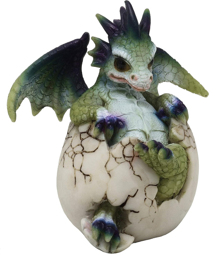 MystiCalls Babydrache im Ei grün - Drachenei, Drache, Baby