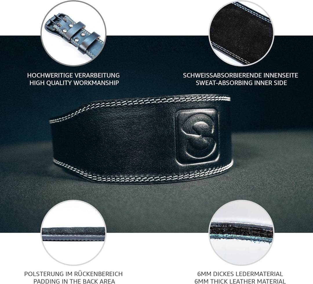 Weight-lifting Belt Gewichthebergürtel Kraftraining | Gym Gürtel Gewichtheben Powerlifting Belt für