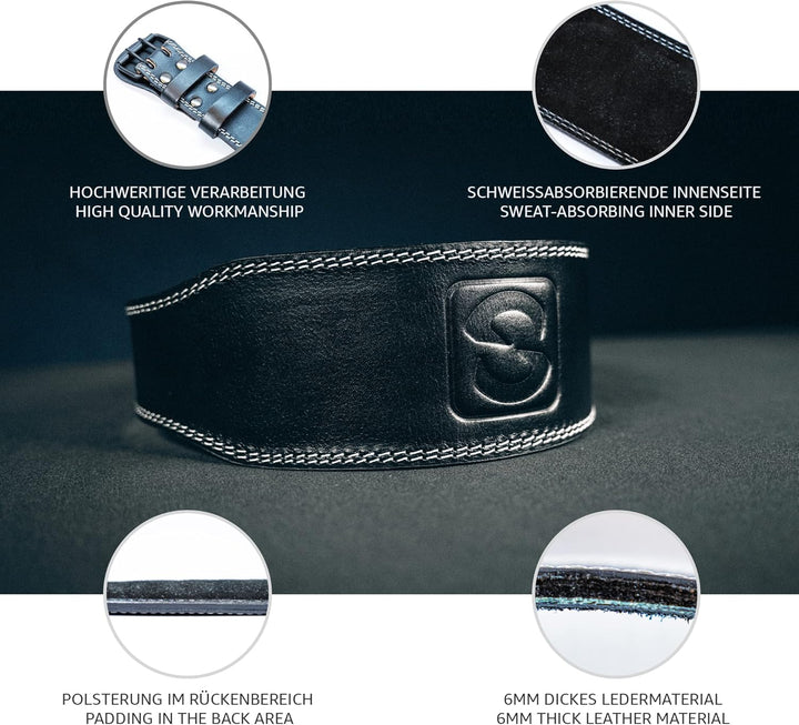 Weight-lifting Belt Gewichthebergürtel Kraftraining | Gym Gürtel Gewichtheben Powerlifting Belt für