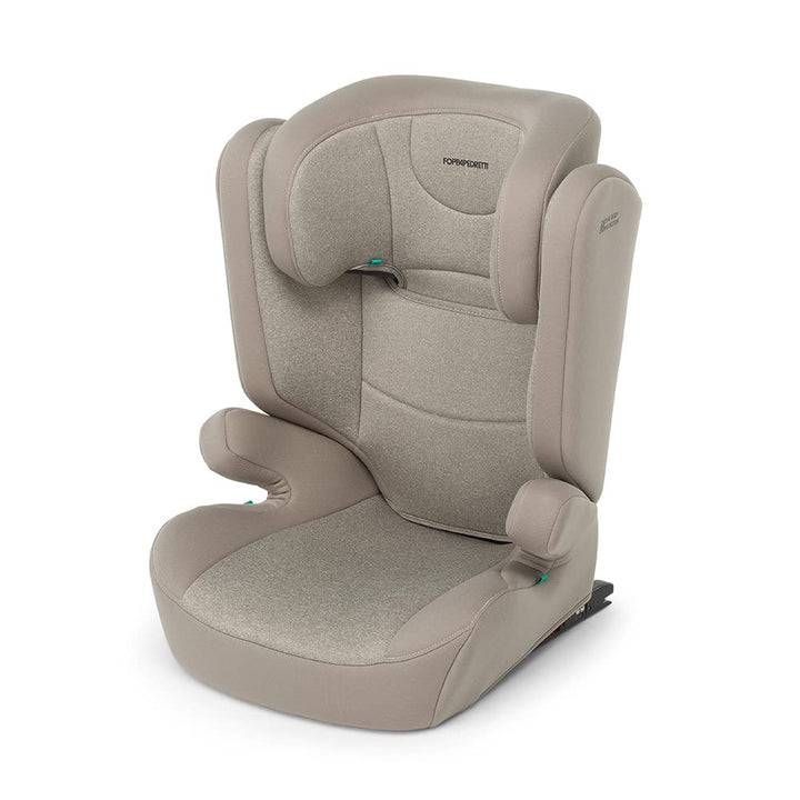 Foppapedretti Kinderautositz Time I-Size 100 bis 150 cm Höhe 3-12 Jahre ECE R129 Dualfix Befestigung