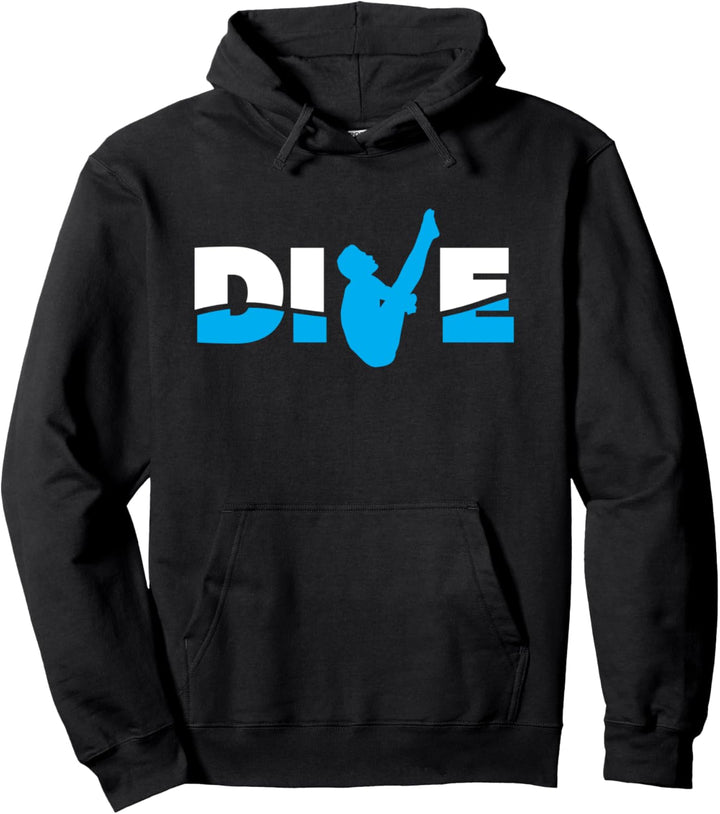 DIVE Kunstspringen Wasserspringen Turmspringen Pullover Hoodie