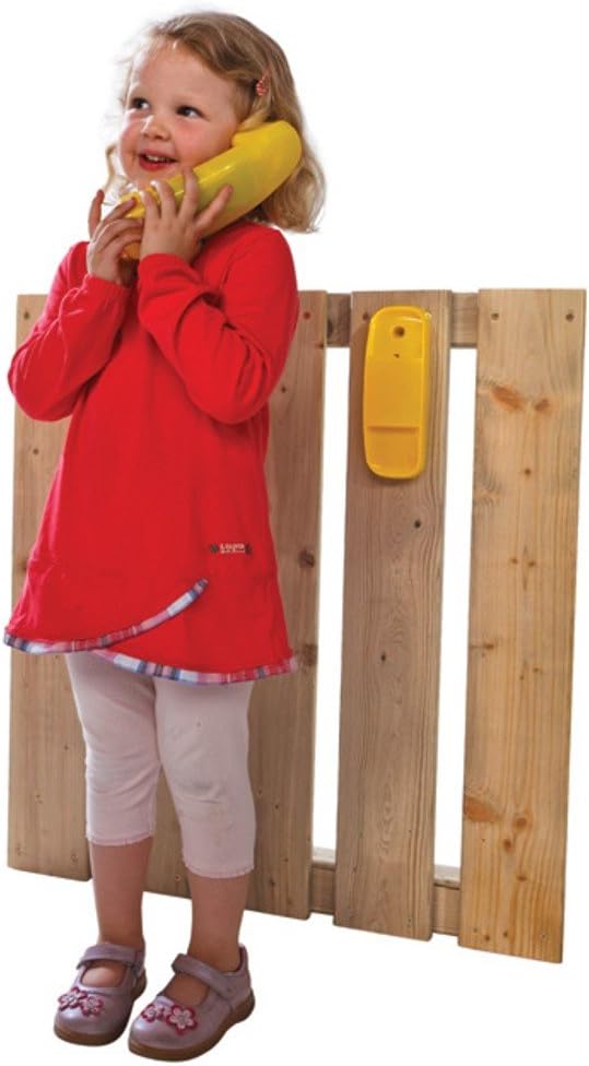 Kindertelefon für Spielturm Spielhaus (gelb)