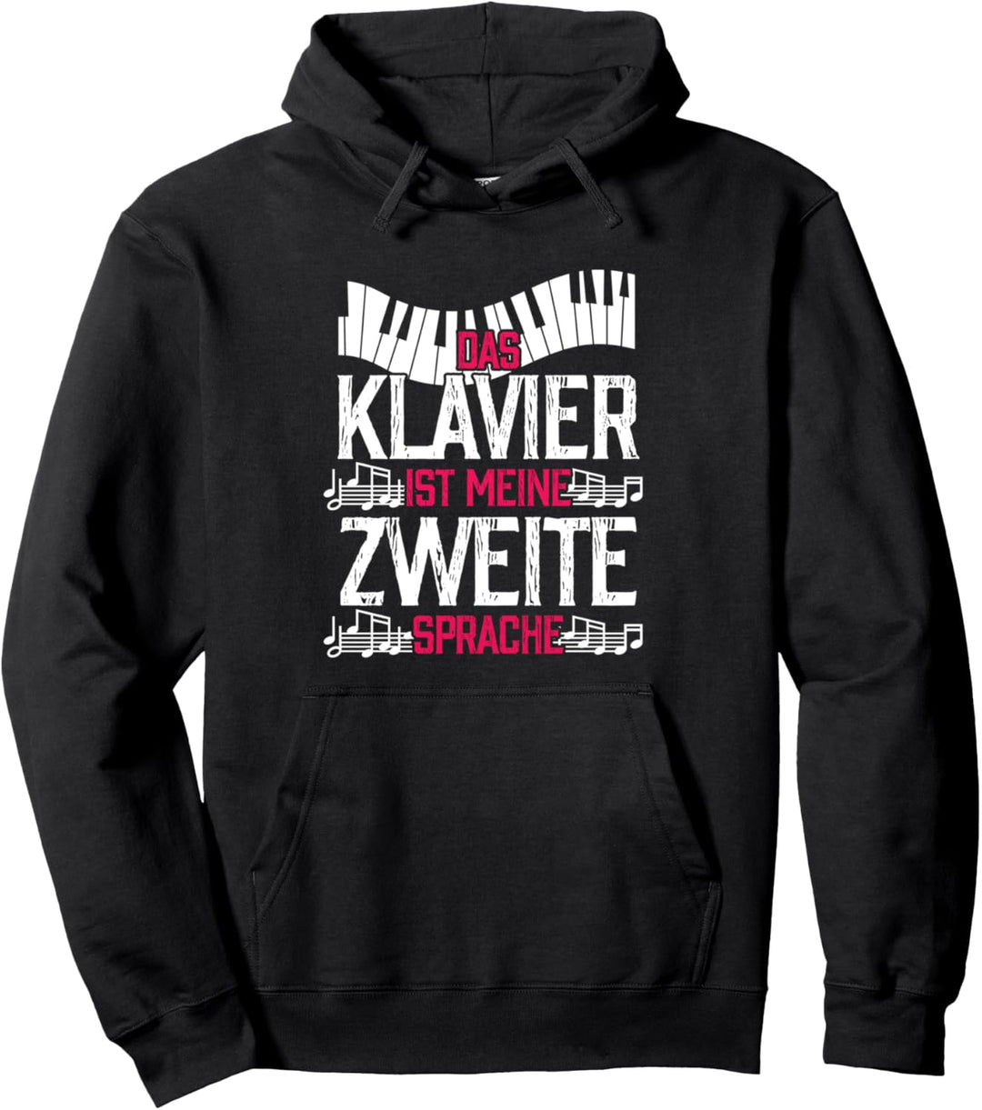 Pianist Geschenk klassische Musik Lustiger Spruch Klavier Pullover Hoodie