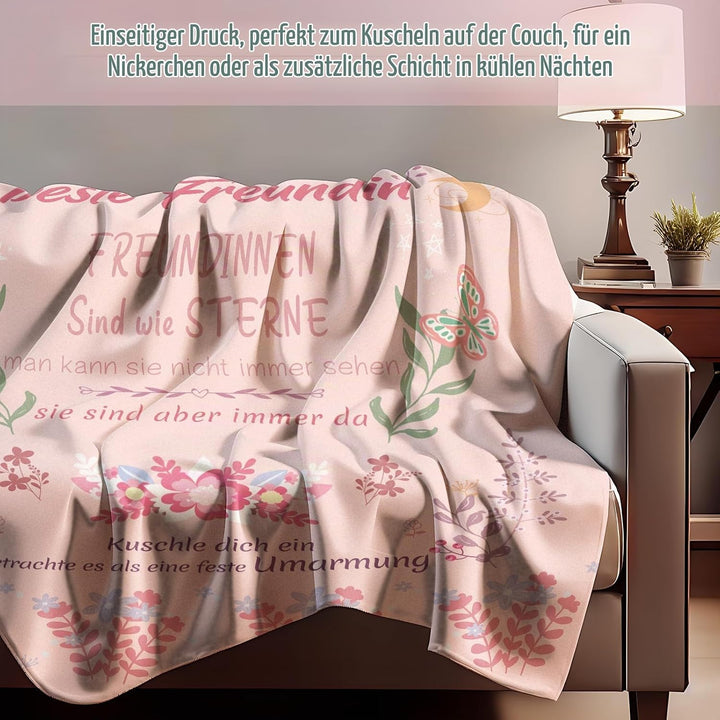 Beste Freundin Geschenke, Geschenk für Beste Freundin, Geburtstagsgeschenk Beste Freundin, Flauschig