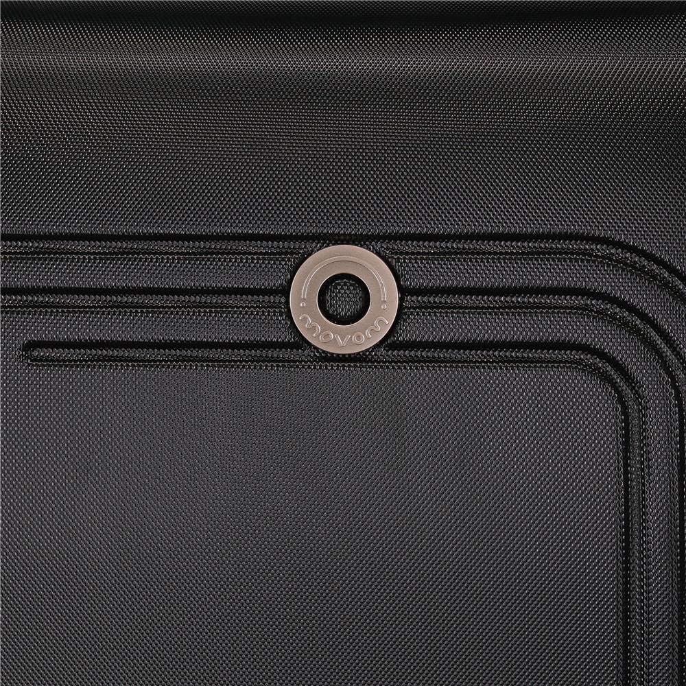 Movom Riga Anpassungsfähiger Schönheitsfall Schwarz 29x21x15 cms ABS, Schwarz
