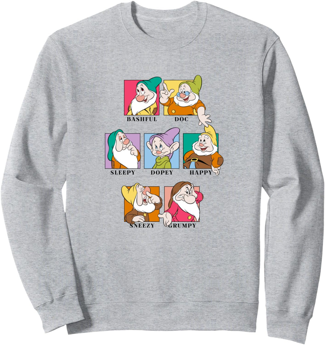 Disney Snow White Dwarfs Box Up Sweatshirt