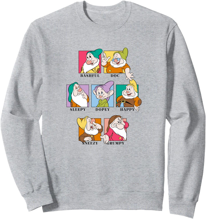 Disney Snow White Dwarfs Box Up Sweatshirt