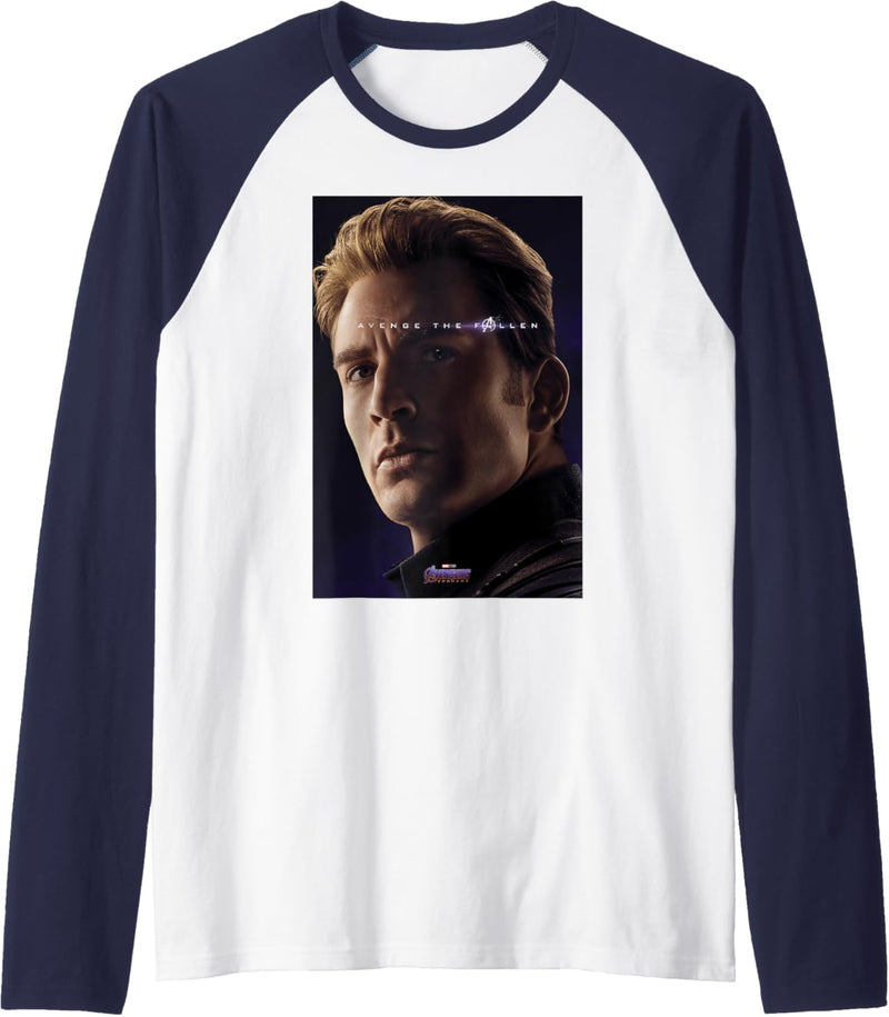 Marvel Avengers Endgame Captain America What Ever It Takes Raglan