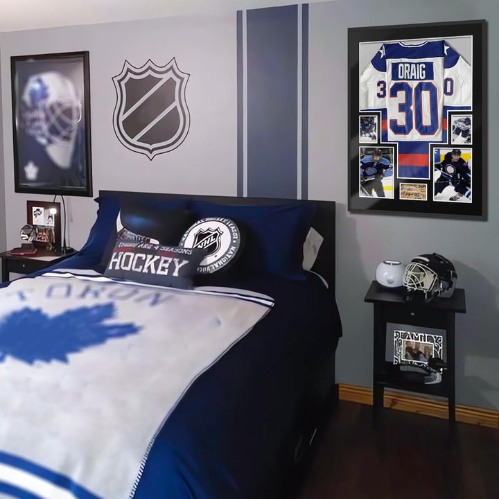 2 Stück Trikotrahmen Aluminium Objektrahmen für Fussballtrikot Trikot Bilderrahmen Deep Frame 60 * 8