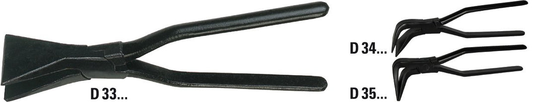 Erdi Falzzange 45° gebogen D341-60