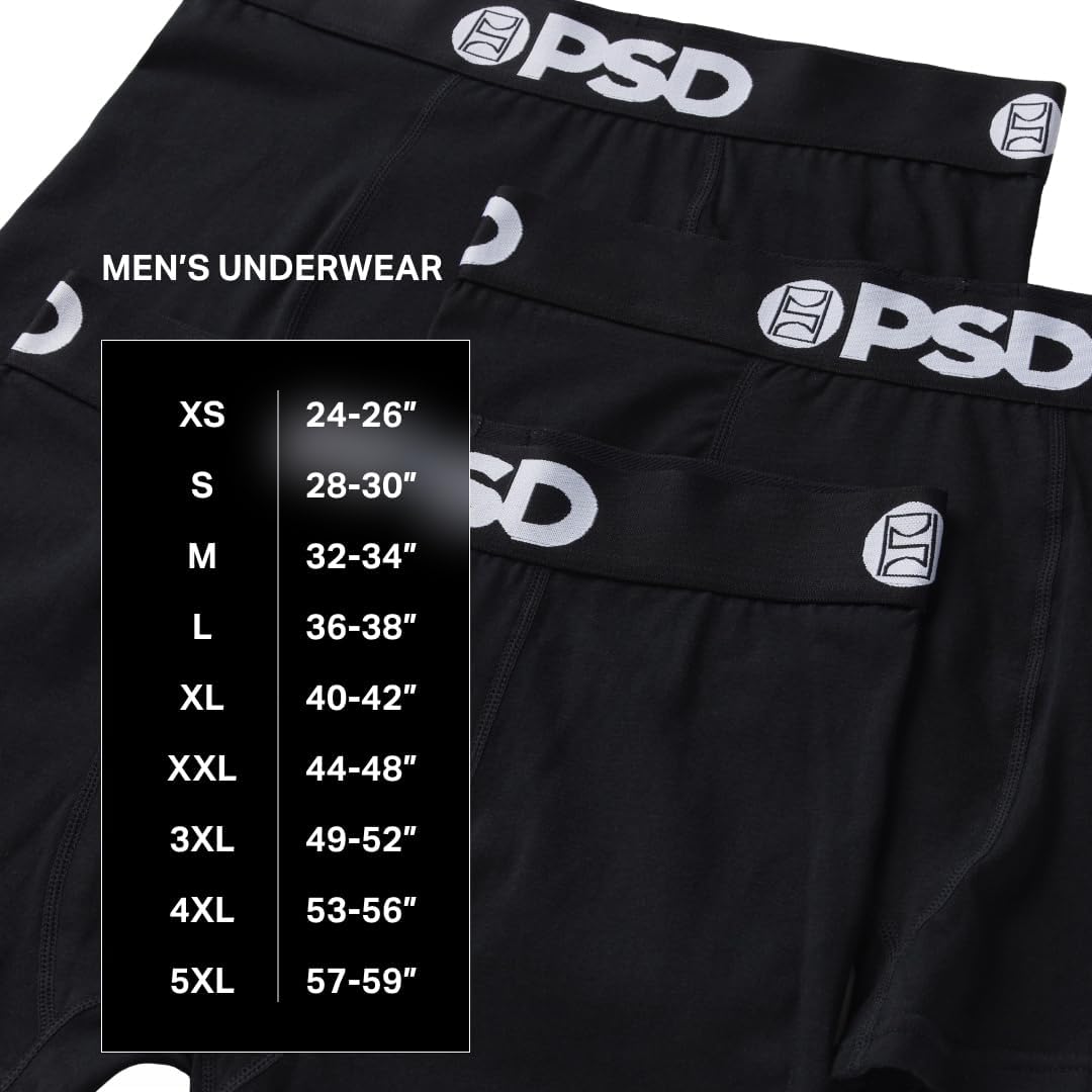 PSD | Herren-Boxershorts – Rich Tiger | Elastischer Mikrofaserbund | Atmungsaktiver Mikromesh-Einsat