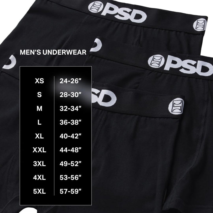PSD | Herren-Boxershorts – Rich Tiger | Elastischer Mikrofaserbund | Atmungsaktiver Mikromesh-Einsat