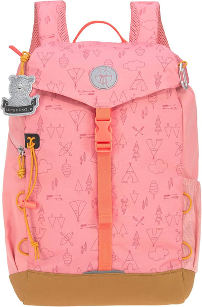 LÄSSIG Kinder Wanderrucksack Kinderrucksack mit Brustgurt gepolsterte Schultergurte wasserabweisend,