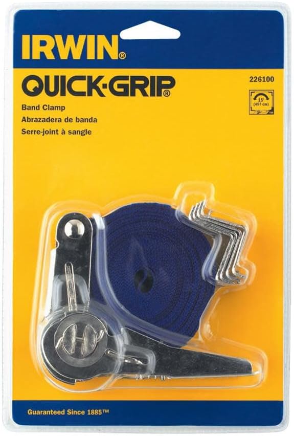 IRWIN Werkzeug-Bandklemme, 2,5 cm x 4,6 m (226100), Bandklemme