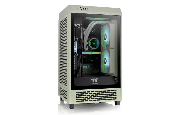 Thermaltake The Tower 200 | Mini Chassis | Matcha Green, Matcha Green