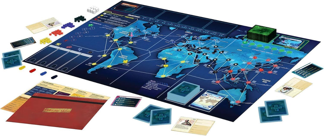 Z-Man Games, Pandemic Legacy Season 1 Blue Edition, Board Game, Ages 13+, for 2 to 4 Players, 60 Min