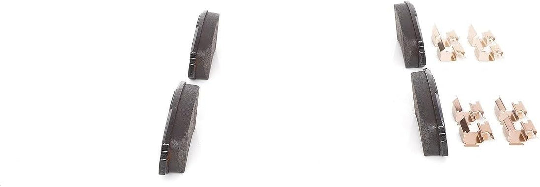 Bosch BP1020 Bremsbeläge - Hinterachse - ECE-R90 Zertifizierung - vier Bremsbeläge pro Set