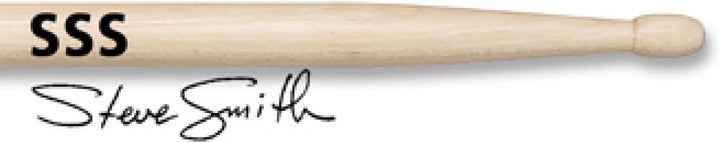 Vic Firth Steve Smith Signature American Hickory Wood Tip Drumsticks Drum Sticks, Drum Sticks
