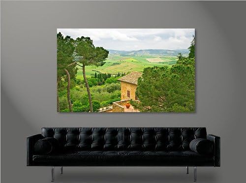 islandburner Bild Bilder auf Leinwand Toskana V2 1p Italien XXL Poster Leinwandbild Wandbild Dekoart