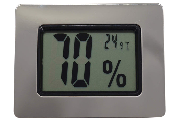 GERMANUS Digital Hygrometer Q1, silber